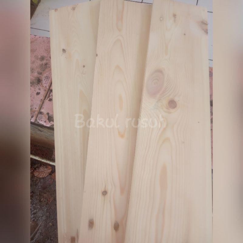 kayu jati belanda mulus eks palet papan jati londo 12x50  cm