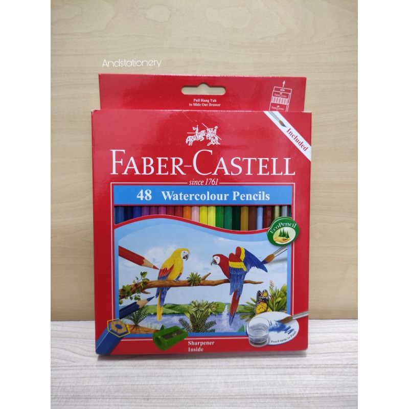 

Pensil warna 48 watercolour faber-castell