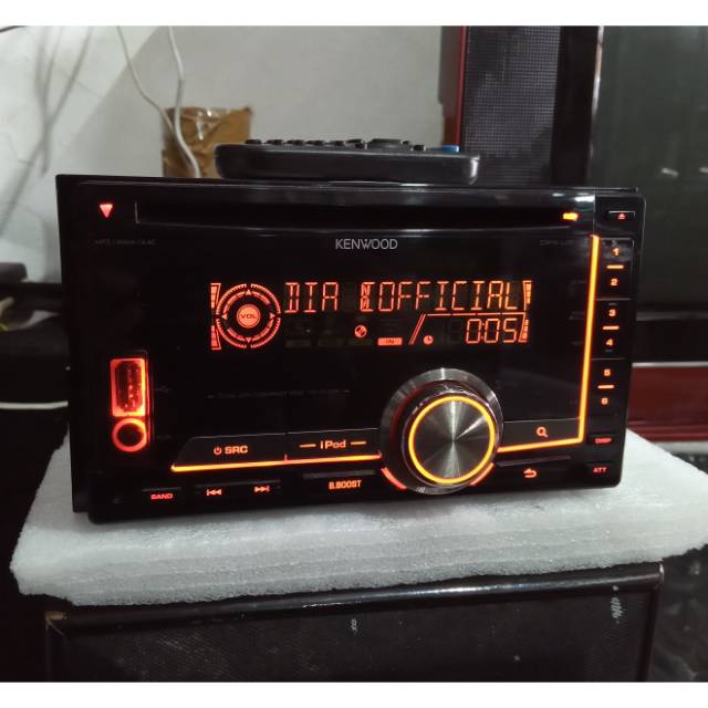 Headunit KENWOOD DPX U5120 original honda jazz rs doubledin kenwood radio tape mobil