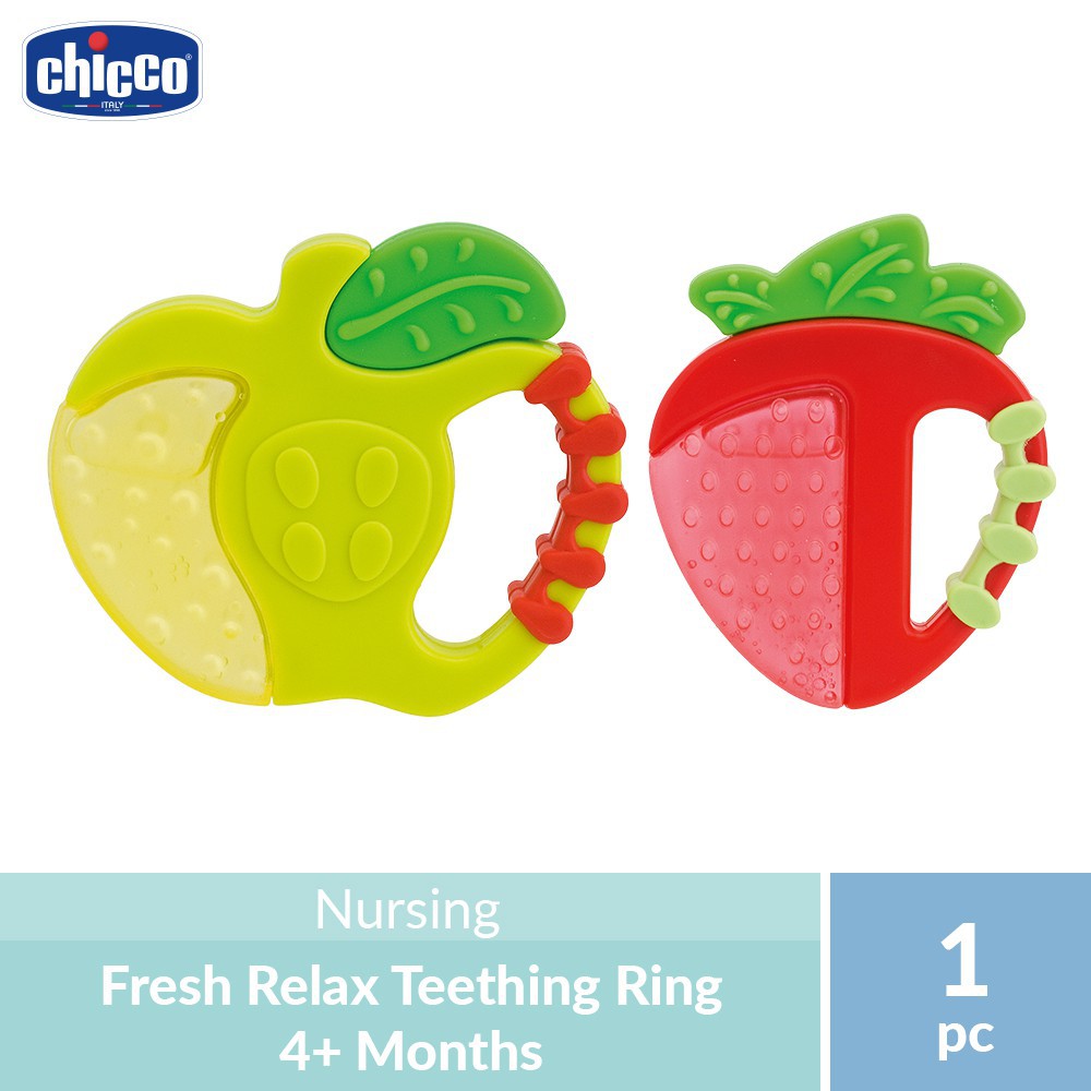 Chicco Fresh Relax Teething Ring Gigitan Bayi 4m+