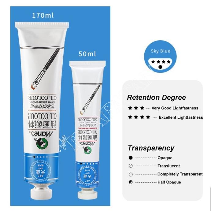 

Buruan beli] Cat Minyak Maries / Oil Paint 170 ml