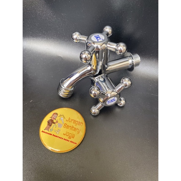 Kran Double Shower / Kran Cabang / Kran Shower Mixer Double / Kran Double Minimalis