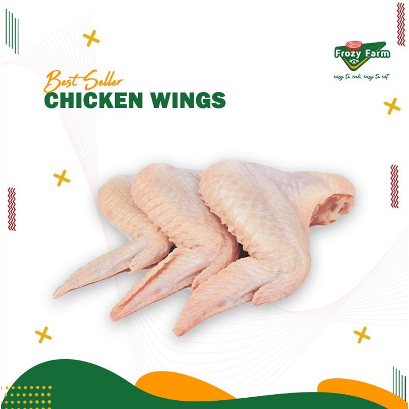 

Sayap Ayam Potong / Chicken Wings | Part Ayam Broiler