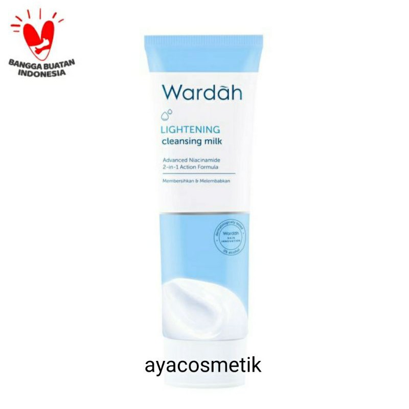 Wardah Cleansing Milk 100gr Susu Pembersih