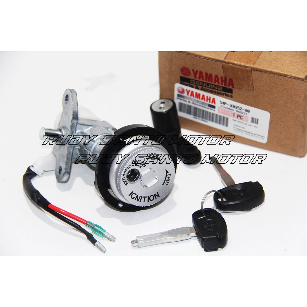 KUNCI KONTAK MIO J MIO GT XRIDE X RIDE  ORI SATU SET ASSY ORIGINAL YAMAHA 54p-xh252-00
