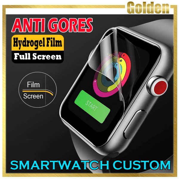 Screen Protector / Anti Gores HYDROGEL SmartWatch Custom ALL Merk Type