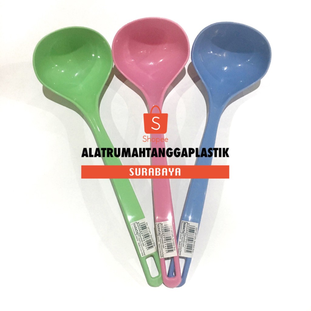 1pc Erus Sayur / Erus Plastik / Sendok Sup / Centong Sayur / Sendok Es Buah / Sendok Kuah / Irus Pla