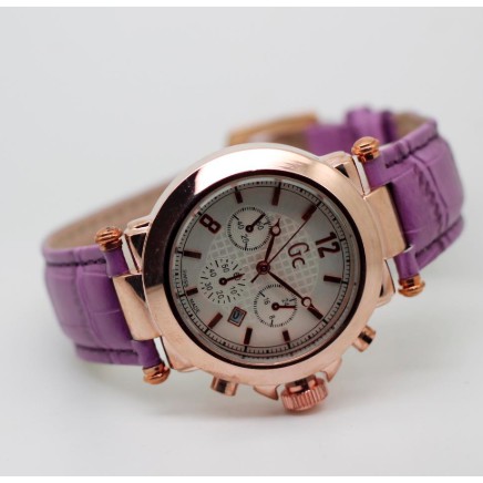 BAJ Jam Tangan Pria / Wanita GC Guess Collection Chrono Kulit Quartz Analog GC001 Import Premium GC001/ C1