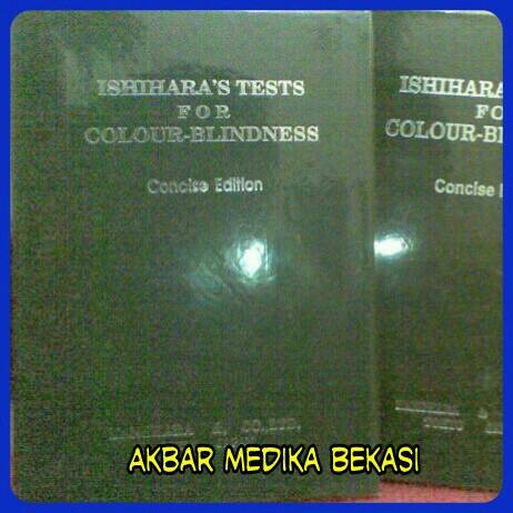 Jual Buku Ishihara 14 Plates Buku Isihara Tes Buta Warna