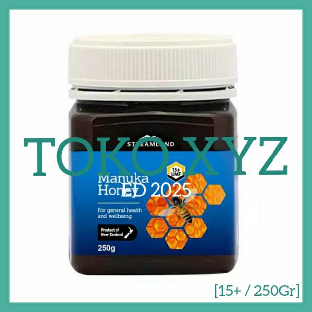 

[250Gr] Streamland UMF 15+ Madu Manuka Honey ORI New Zealand - Import