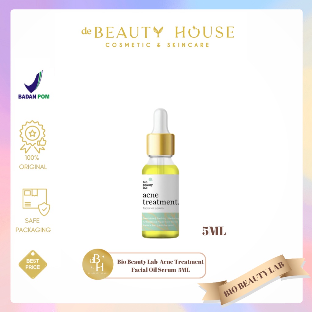 Jual BIO BEAUTY LAB Acne Treatment Facial Oil Serum 5ML | Shopee Indonesia