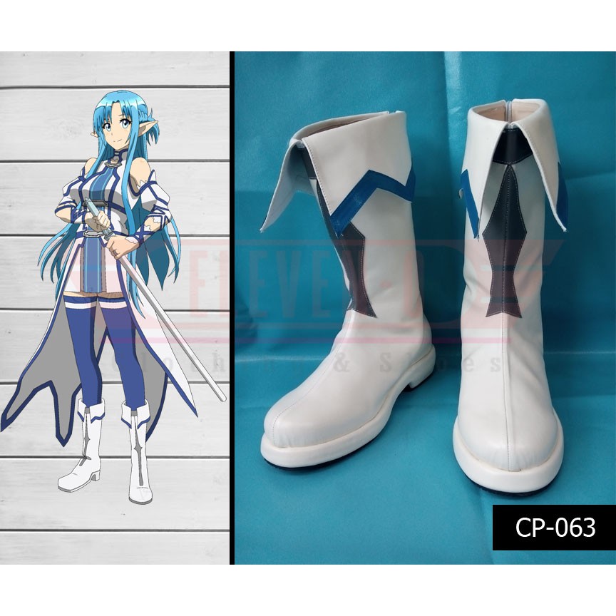 Sepatu Cosplay Sword Art Online Asuna Yuuki Versi Undine