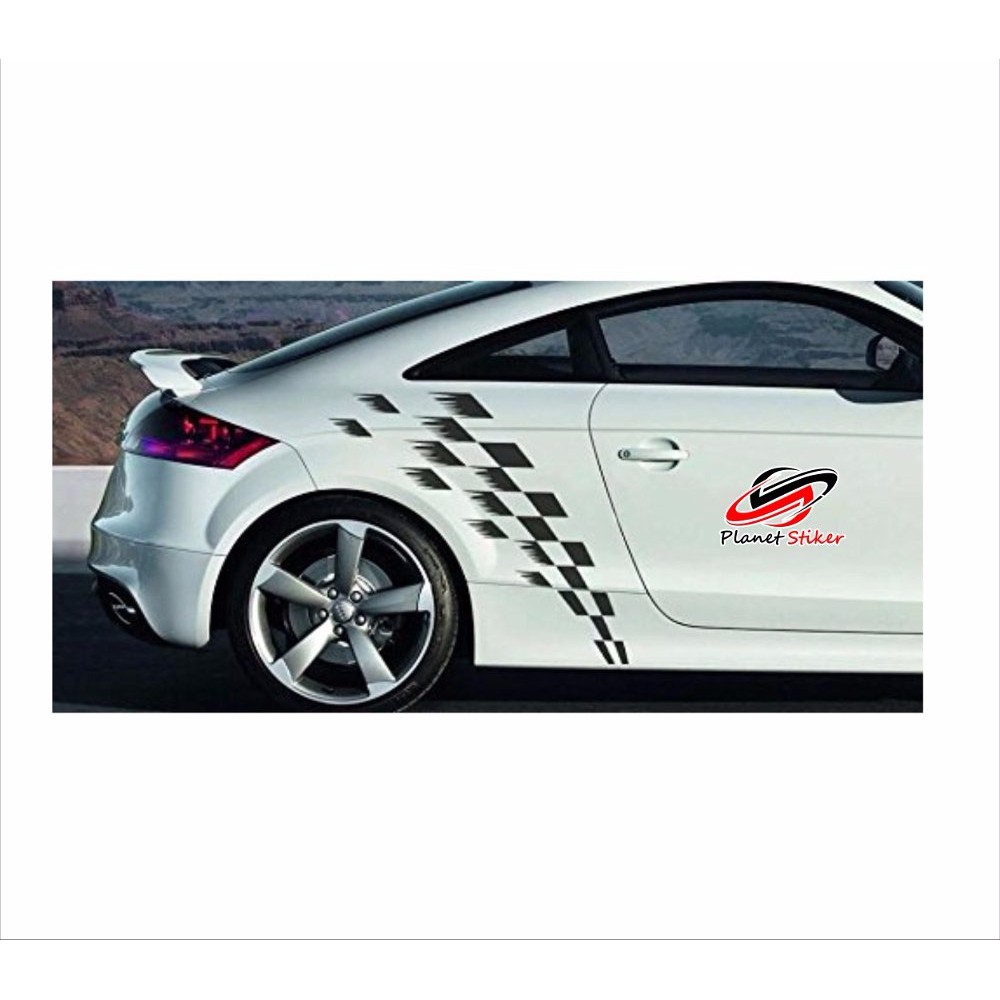 Stiker Mobil Keren Cutting Sticker All Mobil Sedan Sepasang