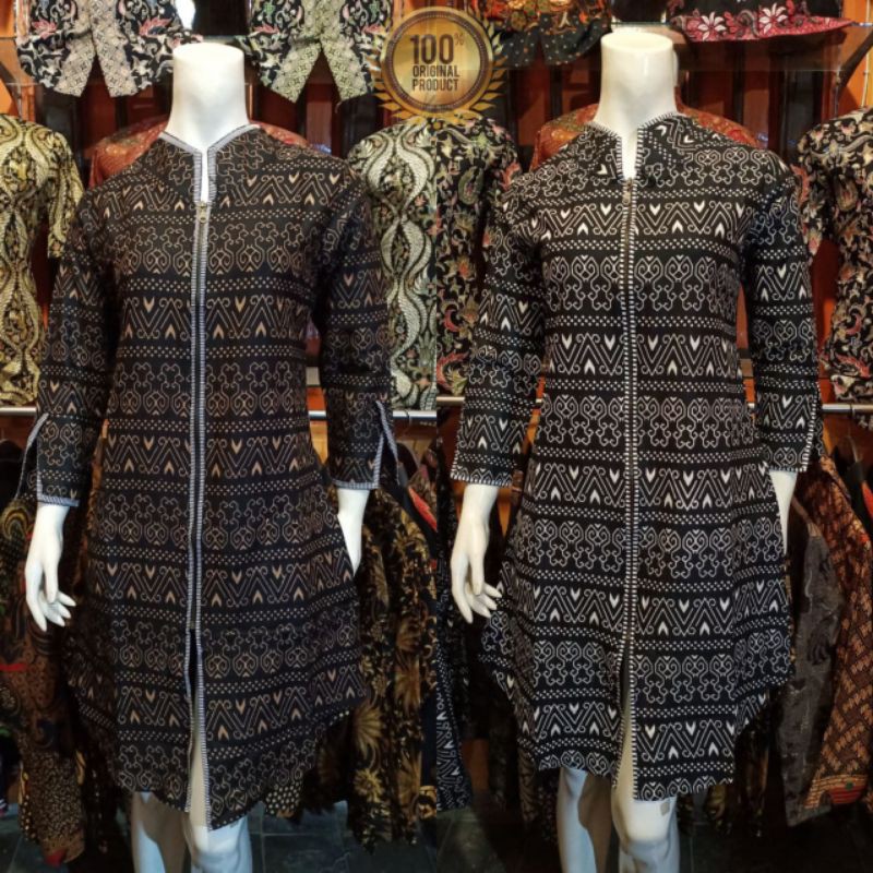 Atasan Tunik Wanita Batik Tradisional Butik