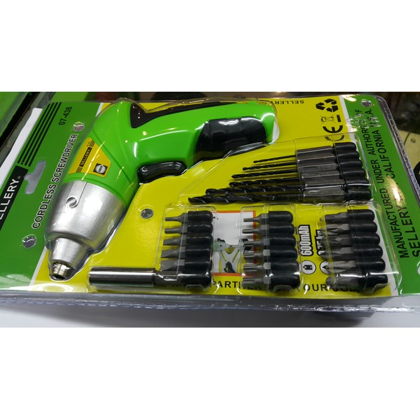 CORDLESS SCREWDRIVER / MESIN OBENG / MESIN BOR PORTABLE SELLERY