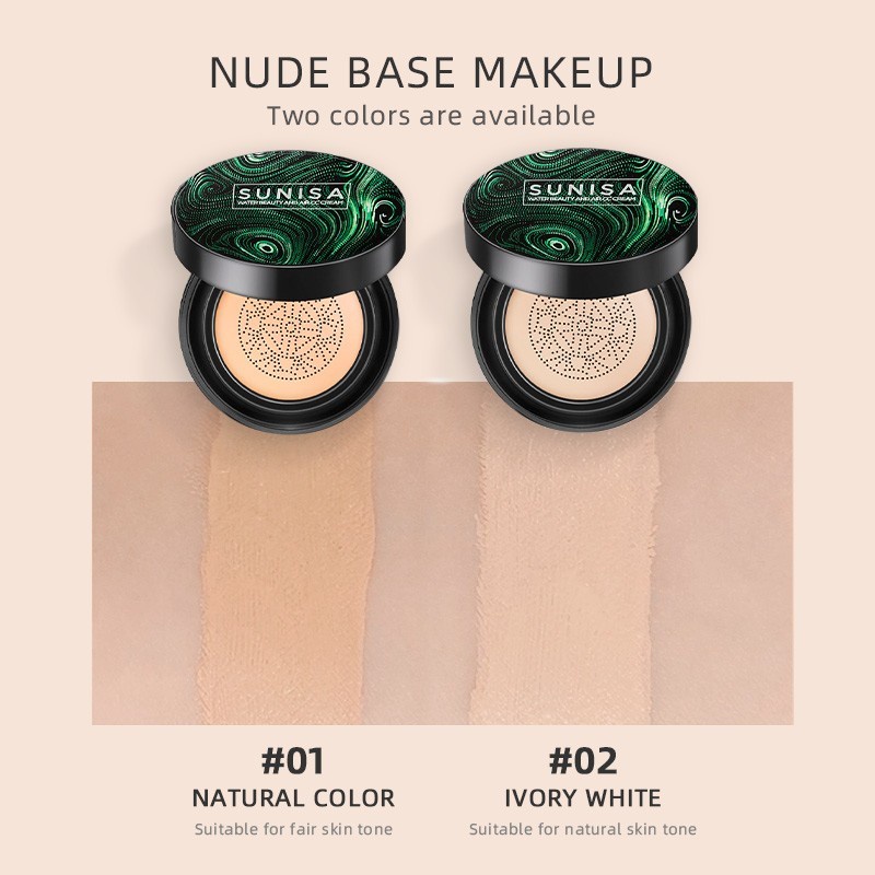 BIOAQUA x Sunisa Air Cushion BB Cream CC Cushion 20g make up wajah cre