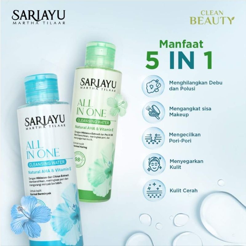 ❤ jselectiv ❤ SARIAYU WHITE AROMATIC Pembersih All in One