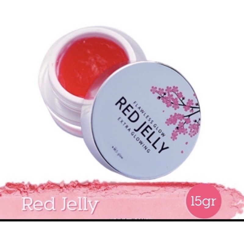 MS Glow (ori) Red jelly kemasan baru + free GIFT cantik