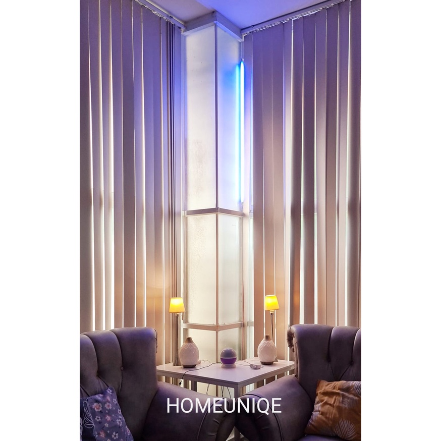 HOMEUNIQE Meja kerja Letter L Type L Meja laptop kantor Makan Belajar Meja Resto Meja Jualan Bazar