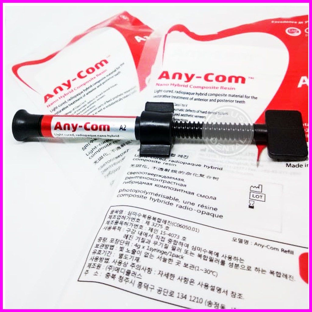 DENTAL COMPOSITE GIGI NANO HYBRID LEM LASER BEHEL