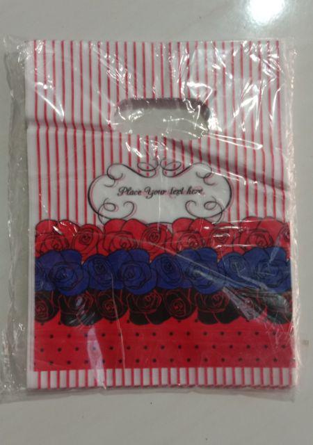 Promo Isi 100 Lembar - Kantong Plastik Motif Kresek 20×25 Cm - Plastik Packing Online Shop - Kresek