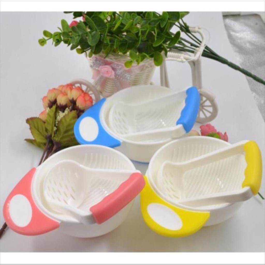 T24 - Food Masher Bowl /Baby Grinder Bowl / Baby Food Maker / Mangkok Mpasi