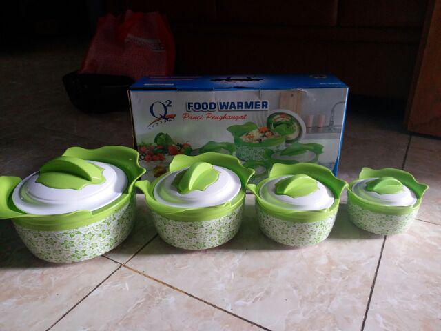 Magnolia Food Warmer Tempat Makanan Insulated Hot Pot 4 Set