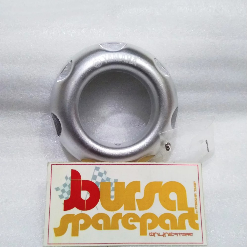 Endcup Ori Cover Silincer Corong Knalpot Yamaha Nouvo Z Perak Silver End Cup Original Accessories