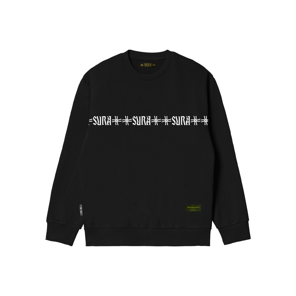 Sura Positiva - Sweater Crewneck (Rhesma) Black