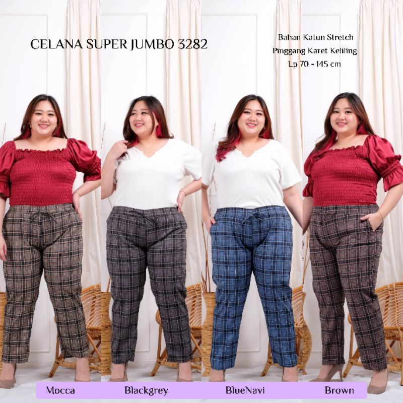 Celana Kotak Super Jumbo 3282,5XL