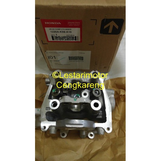 Blok Head / Head Cylinder Vario 150 Original Honda