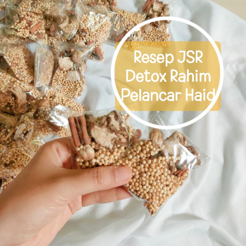 

Detox rahim JSR / Promil / Hormonal /Pelancar Haid Special jahe merah,lebih hanggat