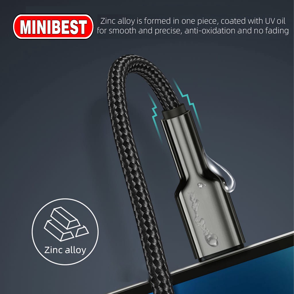 MB Quick Data Cable 3.1A Micro ,Type C &amp; Iphone High Quality Charger Cable MB-DC001