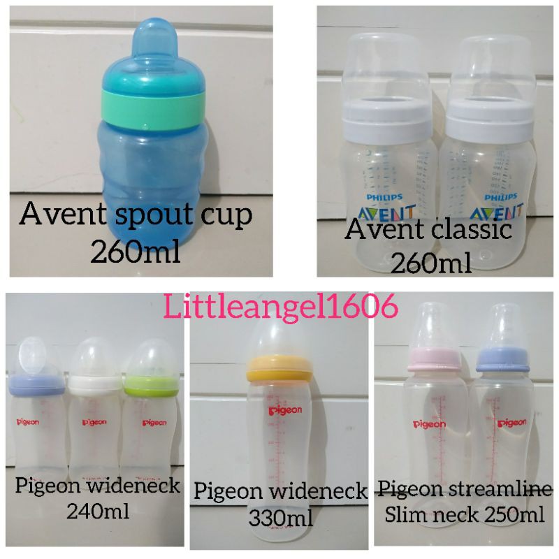 botol susu preloved pigeon / avent