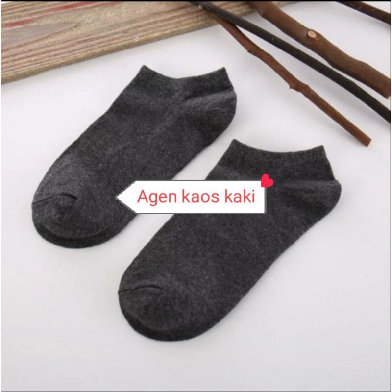 KAOS KAKI SEMATAKAKI ( 3 pasang ) PRIA &amp; WANITA DEWASA BAHAN KATUN TEBAL