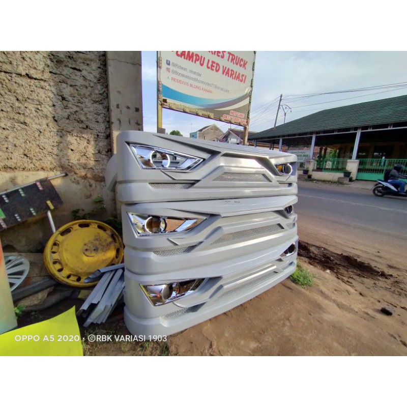 bumper variasi mobil truk canter dutro elf carry L300