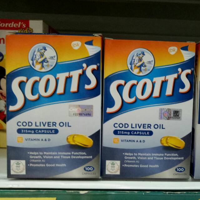 Scott's COD Liver Oil 100 capsule