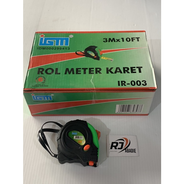 [12PCS] Measuring Tape / Meteran Karet IGM 3 Meter