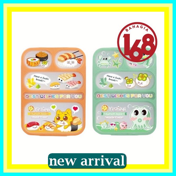 Ibex Kids Free Lunchbag 900Ml Tempat Makan Steinless 304 Bento Kids Lunchbox Minion Anak Import Orig