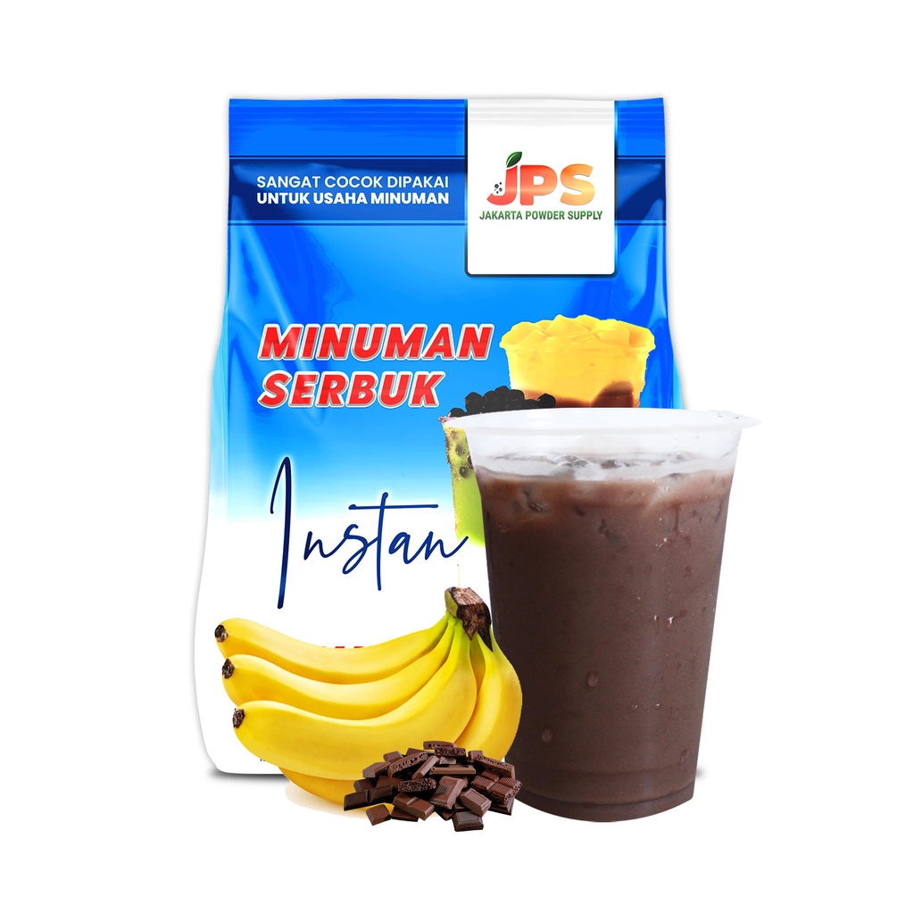 

JPS Choco Banana Mix Serbuk Powder Bubuk Minuman 1 Kg