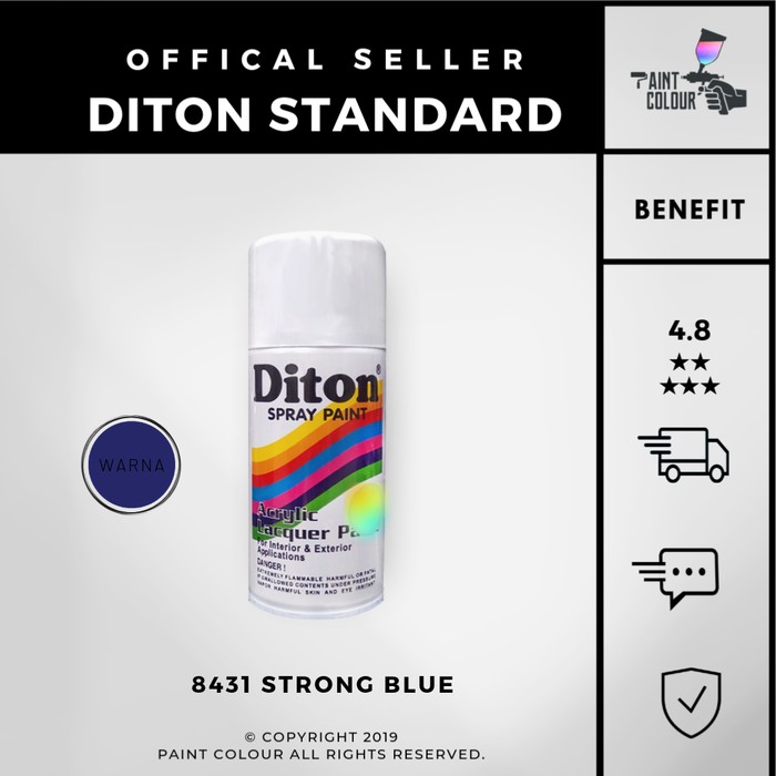 Diton 8431 Strong Blue Cat Semprot/Pylox/Samurai Motor/Helm/Gundam