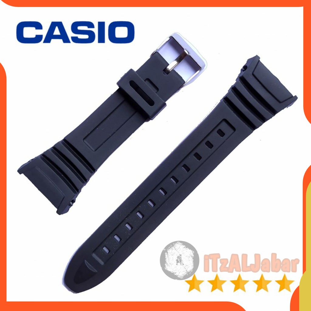 Tali jam tangan Casio W96H rubber strap Tali jam Casio W96h