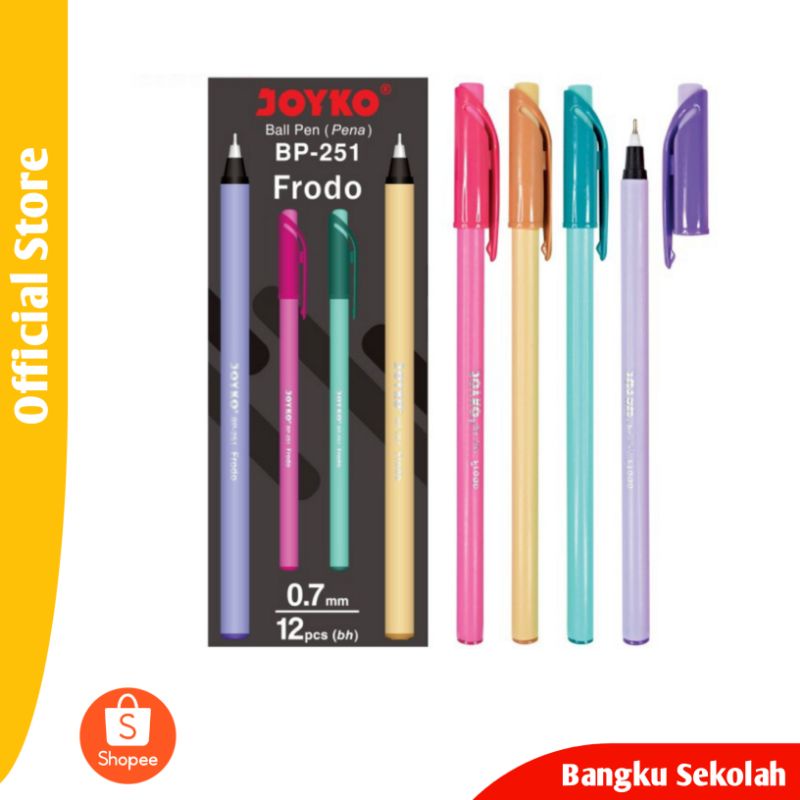 

Pulpen Bolpoin Joyko BP-251 Frodo 0,7 mm
