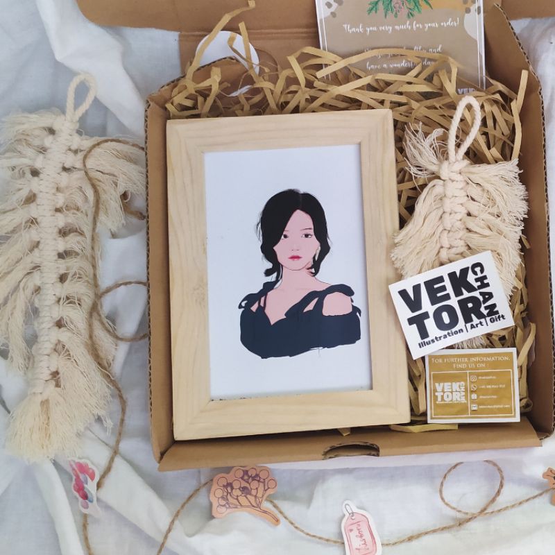 

Hampers Illustration Simple - 4R