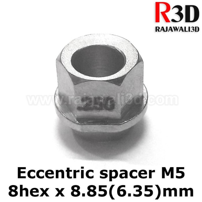 Openbuilds Excentric Spacer Eccentric 8x6.35mm 8HEX x 8.85 M5