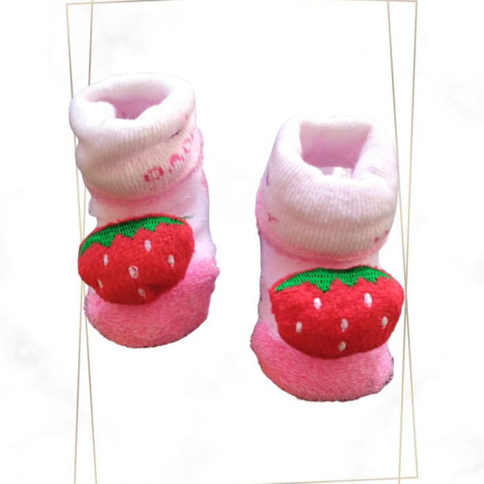 Kaos Kaki Boneka 3D Lucu newborn (geser)