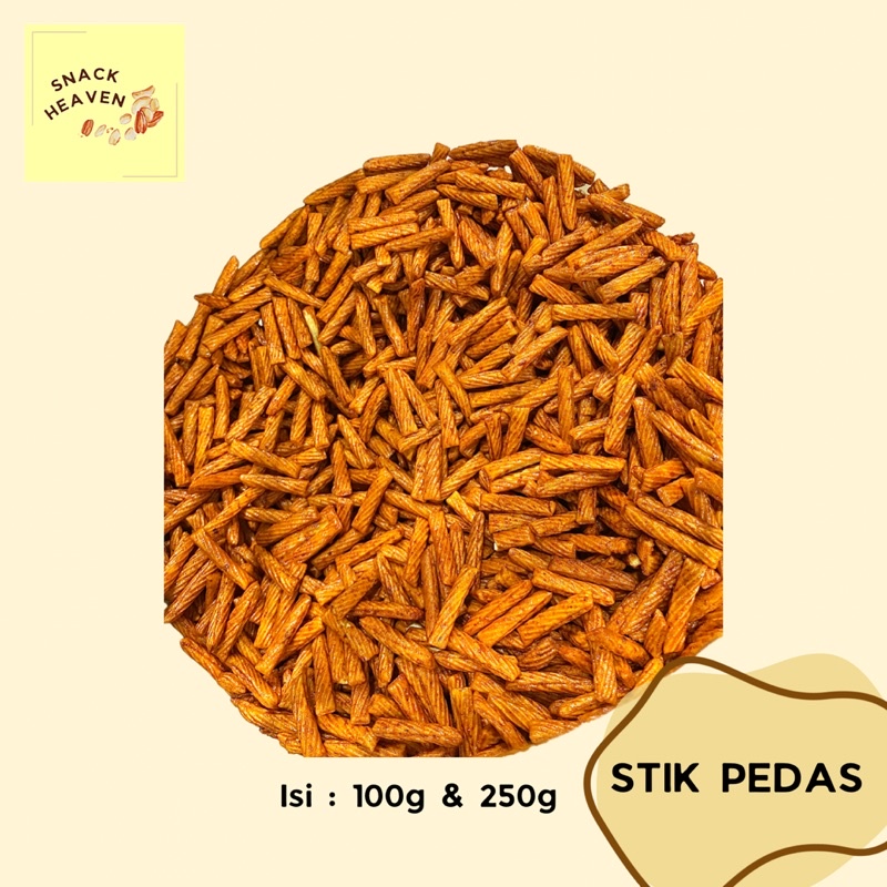 

SNACK CEMILAN STIK STICK PEDAS GURIH 100g
