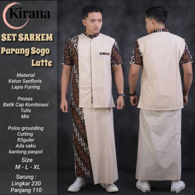 Set sarkem batik