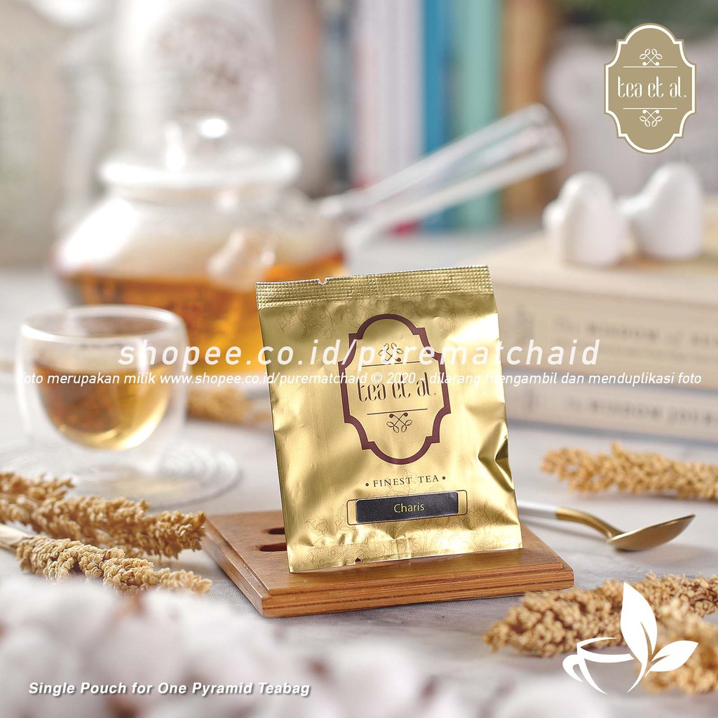 

Tea et Al - Charis 1tb Elderflower Black Tea Premium Artisan Tea Blend Teh Celup Bunga Edel