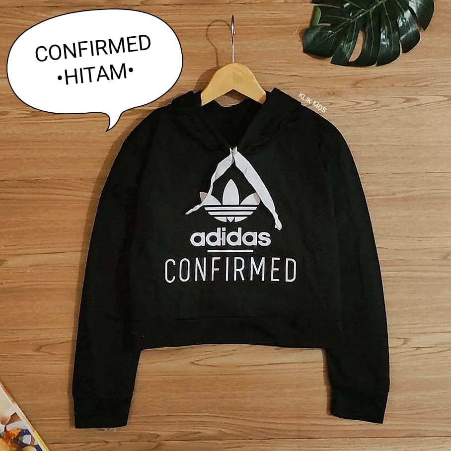 Sweater Hoodie Crop Anak Perempuan - Baju Atasan Abg Remaja Cewek - Confirmed